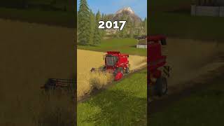 Evolution of Farming Simulator Harvesting Edition farmingsimulator fs25 [upl. by Oileduab]