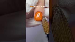 Amazing Acrylic 🧡🍑✨Nail Mate Acrylic nailart nailswatch nailsglam nailtutorial [upl. by Lemak]