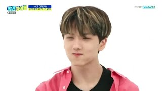 Weekly Idol NCT Dream E460 Ekspresi lucu Jisung saat kalah main game Jaemin bilang saranghae Jisung [upl. by Eikceb]