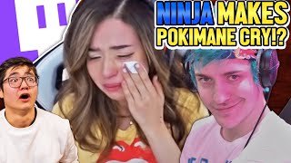 Pokimane NEARLY CRIES Over NinjaJiDion DramaquotNo One Likes Youquot [upl. by Auvil320]