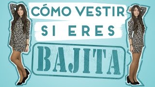 Moda  Cómo vestir si eres bajita [upl. by Neehsar942]