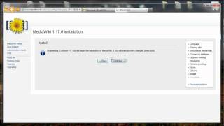 MediaWiki Installation and Basic Configuration in Linux HD [upl. by Esiuole]
