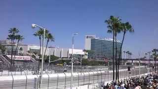 2015 Long Beach Grand Prix Lap 1 from Section 36 [upl. by Leschen]