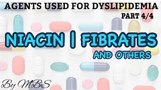 Drugs for dyslipidemia  katzung chap 35 part 44 [upl. by Ashford]