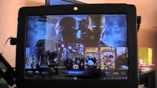 XBMC on Acer A200 Tegra2 NonNEON [upl. by Anert461]