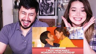 FILTERCOPY 7 MOST MEMORABLE MOMENTS IN A RELATIONSHIP  Reaction [upl. by Ettesil908]