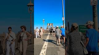 Brooklyn bridge New York City 4k newyorkcity brooklynbridge usa [upl. by Lelith]