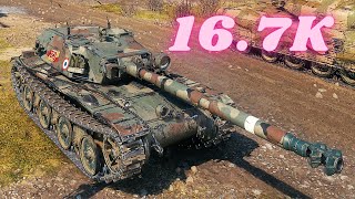 Bourrasque 167K Spot  Damage World of Tanks Replays [upl. by Kemble615]