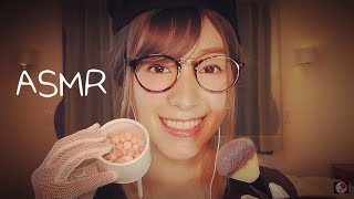 ASMRゲランパウダーの音とSKSK囁きGuerlain Face Powder soundSKSKSK whisper [upl. by Nicolina]