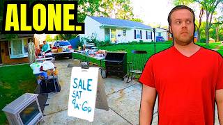 I WAS THE ONLY ONE AT THIS YARD SALE THIS IS WHAT HAPPENED [upl. by Hinson]