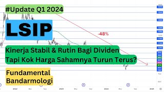 Saham LSIP Ini Kinerja Stabil dan Rutin Bagi Dividen Tapi Harga Longsor Terus [upl. by Langan]