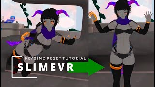 SlimeVR Keybind Reset Tutorial [upl. by Gnol90]