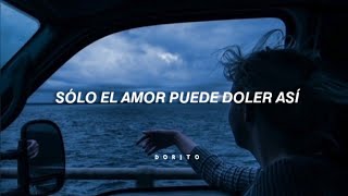 Only love can hurt like this TikTok version slowed  subtitulado español [upl. by Ellirpa]