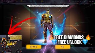 HULK BUNDLE UNLOCK FOR FREE  FREE DIAMONDS  FREE FIRE BATTLEGROUNDS [upl. by Ahsilaf]