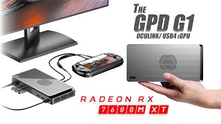 The New GPD G1 Is A Fast Compact eGPU Oculink amp USB HandsOn First Look [upl. by Alesandrini]