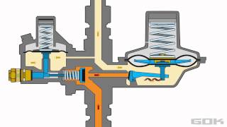 Funktionsbeschreibung Niederdruckregler mit Sicherheitsmembrane [upl. by Oniratac]