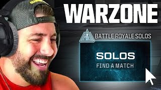 Nickmercs’ First Warzone Solo Experience [upl. by Ocko]