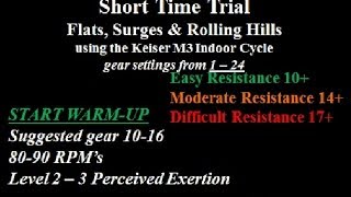 Spin Indoor Bike Routine 60min Time Trial [upl. by Tima]