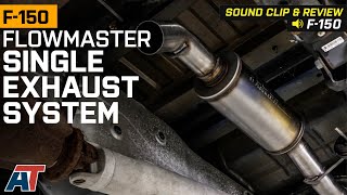 20152020 35L EcoBoost F150 Flowmaster FlowFX Extreme Single Exhaust System Review amp Sound Clip [upl. by Einnov]