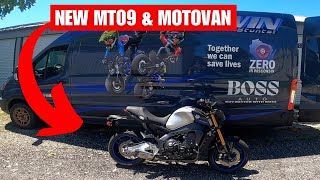 FORD TRANSIT SPEED LIMIT REMOVAL  MOTOVAN UPDATE  NEW MT09 FIRST 💭 [upl. by Yhtommit]