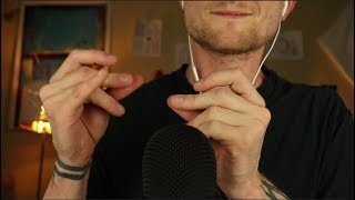 ASMR Finger Fluttering and Snapping One Hour Layered Looped [upl. by Ellimaj]