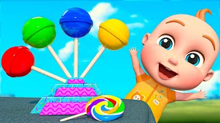 Lollipop Finger Family Song  Baby Finger Where Are You  PulkaCoco‬ Nursery Rhymes amp Kids Songs [upl. by Amaris]