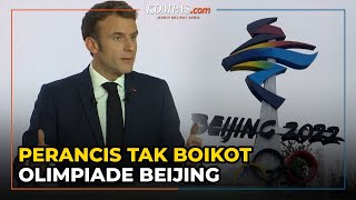 Presiden Perancis Tegaskan Tak Boikot Diplomatik Olimpiade Beijing 2022 [upl. by Ecirtap682]