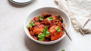 Boneless Chicken Cacciatore Recipe [upl. by Minna]