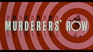 596 MURDERERS ROW opening credits [upl. by Nadoj154]