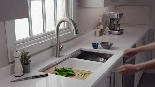 Prolific™ Stainless Steel Kitchen Sink  KOHLER [upl. by Aicarg]