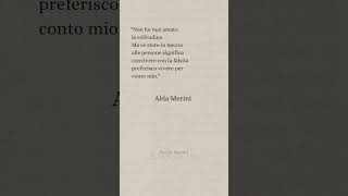 Alda Merini letteratura frasi perte [upl. by Naida33]