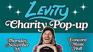 Levity charity pop up video compilation live at Concord Music Hall Chicago 11724 [upl. by Pablo697]