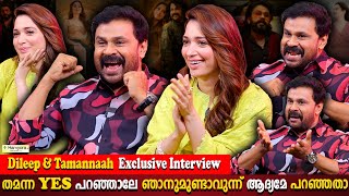 Dileep amp Tamannah Exclusive Interview  3 Countries Story  CID Moosa 2  Bandra  Milestone Makers [upl. by Malley]