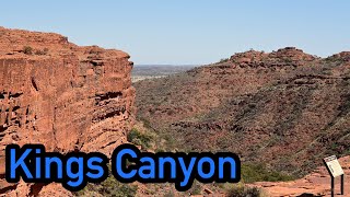 Kings Canyon  via Red Centre Way formerly Mereenie Loop  the back way to Yulara [upl. by Erehs398]