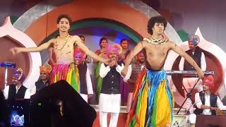 Potraj song ya dahivadit tula g lakhbai aai shejracha man awesome dance performance [upl. by Enirok]