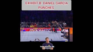 Bret Hart Punches Vs Daniel Garcia Punches in AEW [upl. by Siseneg]