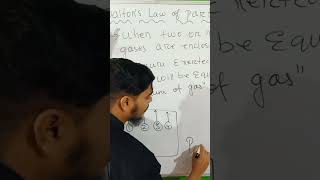 Daltons law of partial pressure class11chemistry [upl. by Suoiradal]