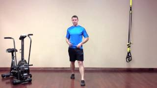 Thoracic Mobility Split Stance Hip and Trunk Mobilization [upl. by Arinaid]