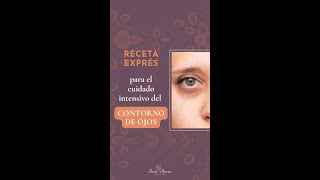 Receta exprés para el cuidado intensivo del contorno de ojos🌺 [upl. by Aisetra]