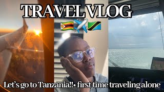 TRAVEL VLOG🇹🇿 let’s go to ZanzibarZimbabwean YouTuber💕 [upl. by Denice]