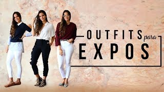 Outfits para Expos en la Universidad  Fashaddicti [upl. by Nylle]