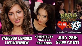 VANESSA LENGIES ON YOU ME AND YTV LIVE Co HOSTED BY MELISSA GALIANOS [upl. by Heall]