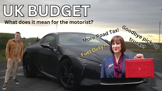 UK Budget Reveals BRUTAL higher taxes for PETROL and DIESEL cars [upl. by Yenahs194]