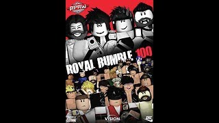 APRW Royal Rumble 2020 100 Player Mens Royal Rumble [upl. by Aryt]