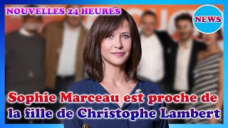 Sophie Marceau séparée de Christophe Lambert mais très proche de son ex bellefille [upl. by Ttevi]