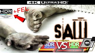 SAW 2004 4K UHDBD HDR10 vs FEL BAKED vs 1080p BD SDR 100nits TRUEDIFFERENCE WATCHINHDR [upl. by Martina]