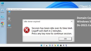 How to Automatically Log Off Remote Desktop Users After Period of Inactivity Time Using Group Policy [upl. by Laurene106]