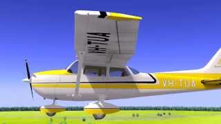 Cessna 172 3D Model VR [upl. by Aenert]