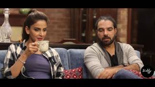 Interview Saba Qamar amp Yasir Hussain [upl. by Critchfield]