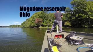 Mogadore reservoir Ohio bass fishing [upl. by Liliane]